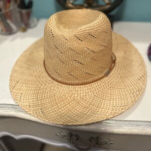 Rag & Bone Tan Straw Hat